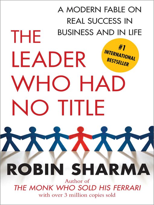 Title details for The Leader Who Had No Title by Robin Sharma - Wait list